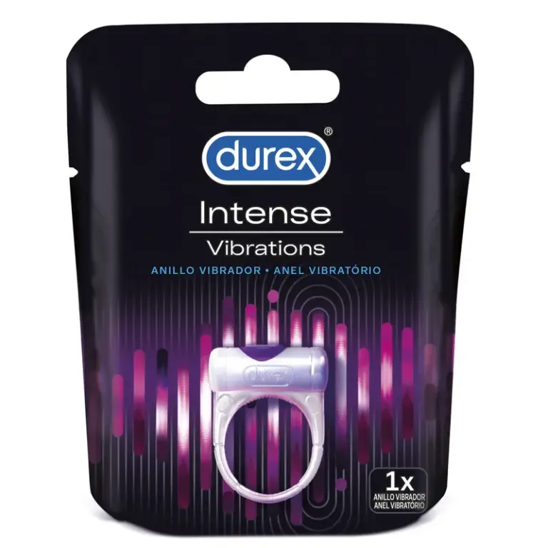Durex - Anillo Vibrante Intense Orgasmic para Placer Compartido
