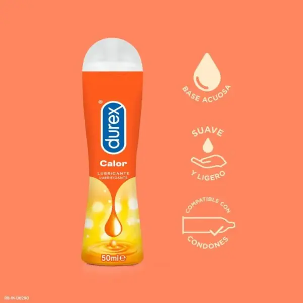 Durex - Lubricante Durex Play Efecto Calor 50 ML - Imagen 2
