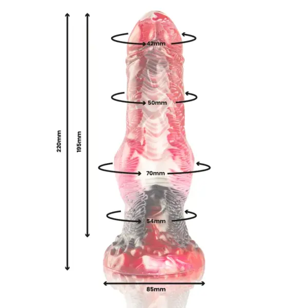EPIC - Helios Dildo con Testículos, Calor y Éxtasis - Imagen 2