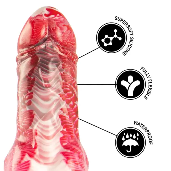 EPIC - Helios Dildo con Testículos, Calor y Éxtasis - Imagen 6