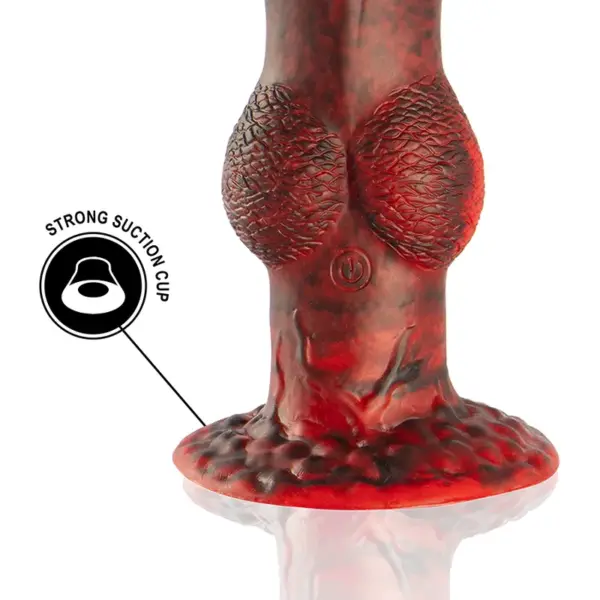 EPIC - Prometheus Dildo Titan en Llamas Recargable Control Remoto - Imagen 6