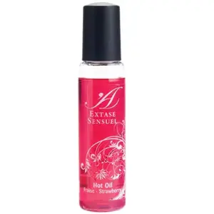 Extase Sensual - Aceite Estimulante Fresa Viaje Calor 35 ml