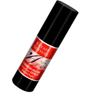 EXTASE SENSUAL - ACEITE MASAJE EFECTO CALOR CON FEROMONAS FRUTA DE LA PASION 30 ML