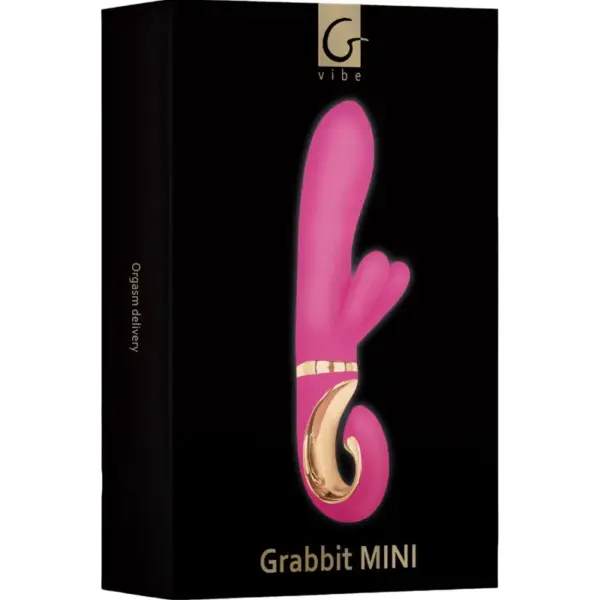 G-VIBE - GRABBIT MINI VIBRADOR SILICIONA ROSA - Imagen 3