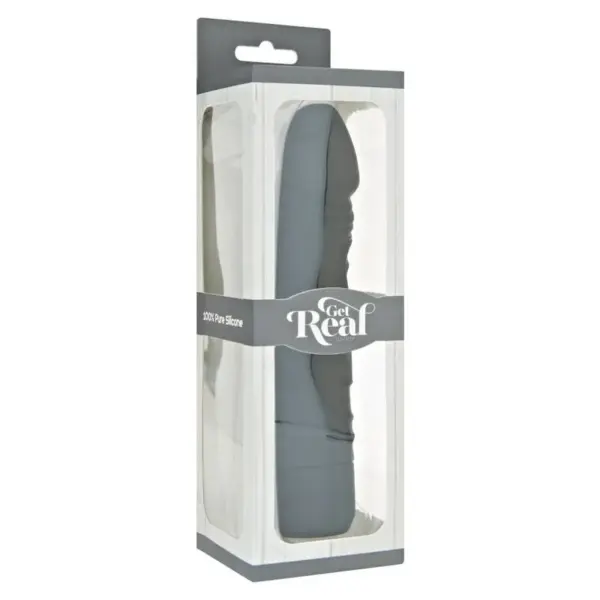 GET REAL - Vibrador clásico original negro para placer ilimitado - Imagen 3