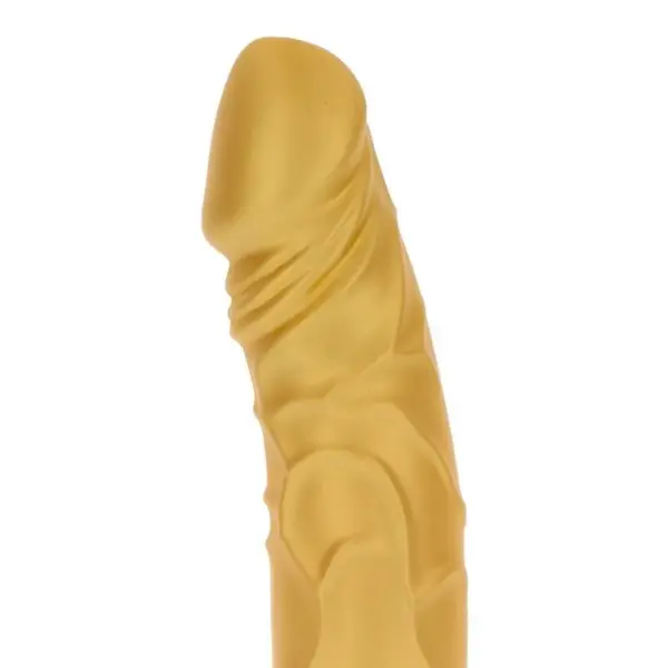 GET REAL - Vibrador dorado Gold Dicker Original para placer ilimitado - Imagen 5