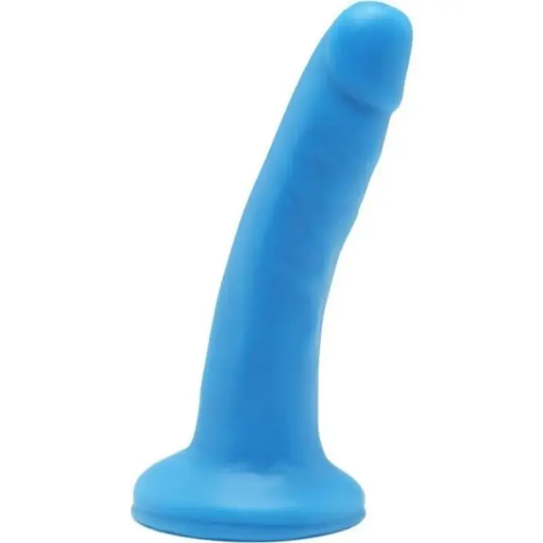 GET REAL - Happy Dicks Dong 12 cm Azul: Placer Realista y Colorido