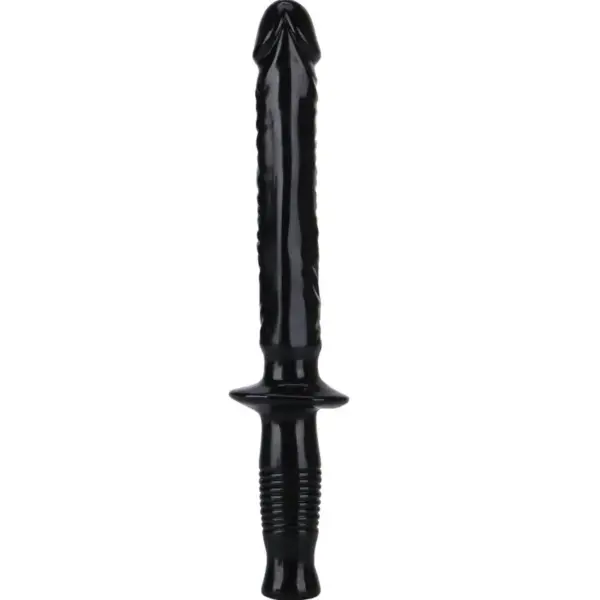 GET REAL - The Manhandler 37 CM Negro - Masajeador Sexual Definitivo - Imagen 3