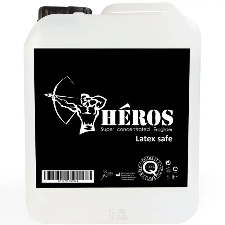 Heros - Lubricante de Silicona 5000 ml para Placer Sin Límites