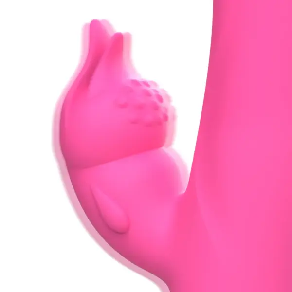 Intense - Vibrador rabbit de silicona rosa - Imagen 4