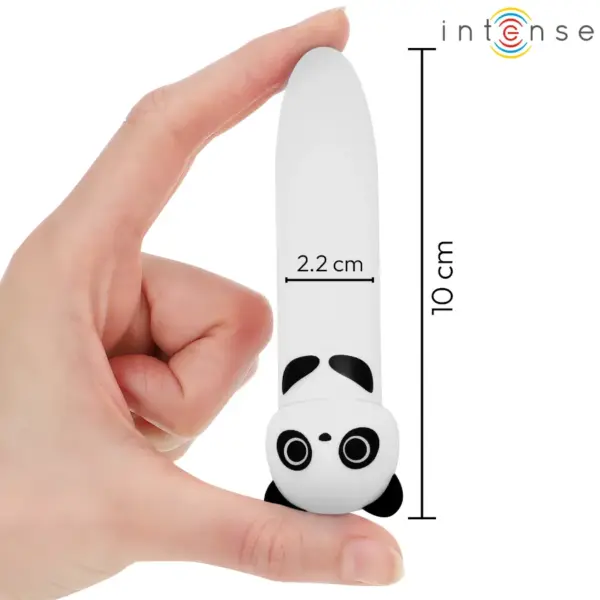INTENSE - Bala Vibradora Panda Recargable USB para Placer Intensificado - Imagen 3