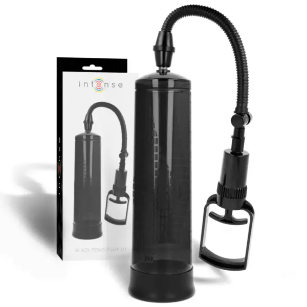 Intense - Pump Bomba Negra 01 para Mejora del Rendimiento Sexual