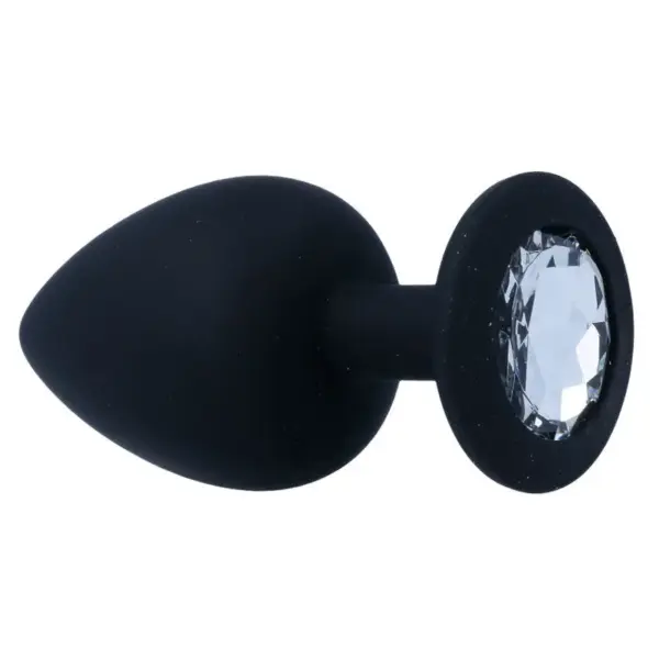 INTENSE - Plug Anal Negro de Silicona Grado Médico para Placer Intenso - Imagen 4