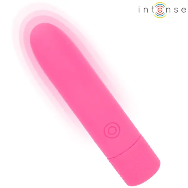 INTENSE - Bala vibradora recargable por USB rosa con 8 vibraciones - Imagen 2