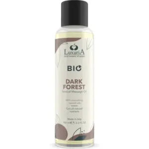 Luxuria BIO - Aceite de masaje Dark Forest 100 ML para experiencias sensoriales