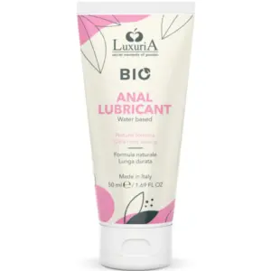 INTIMATELINE - Luxuria BIO Lubricante Anal Base Agua 50 ML