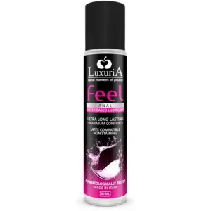 INTIMATELINE - LUXURIA FEEL LUBRICANTE BASE AGUA ANAL 60 ML