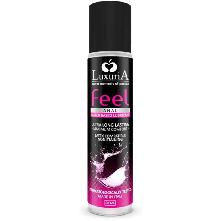 Luxuria Feel - Lubricante Anal a Base de Agua 60 ml