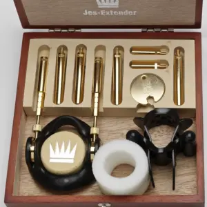 JES-EXTENDER - Bañado en Oro Alargamiento de Pene
