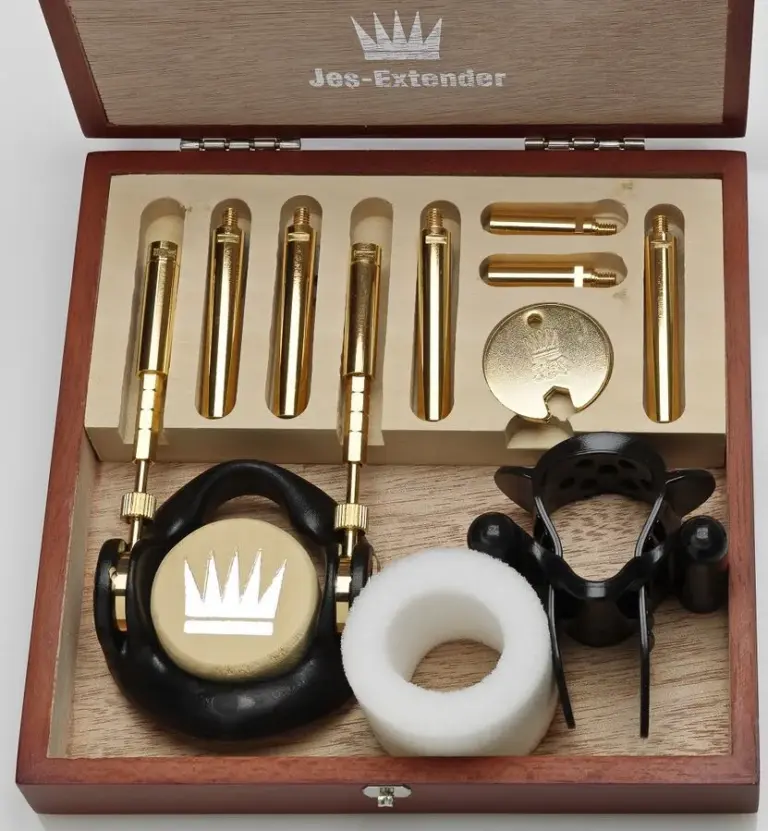 JES-EXTENDER - Bañado en Oro para Alargamiento de Pene