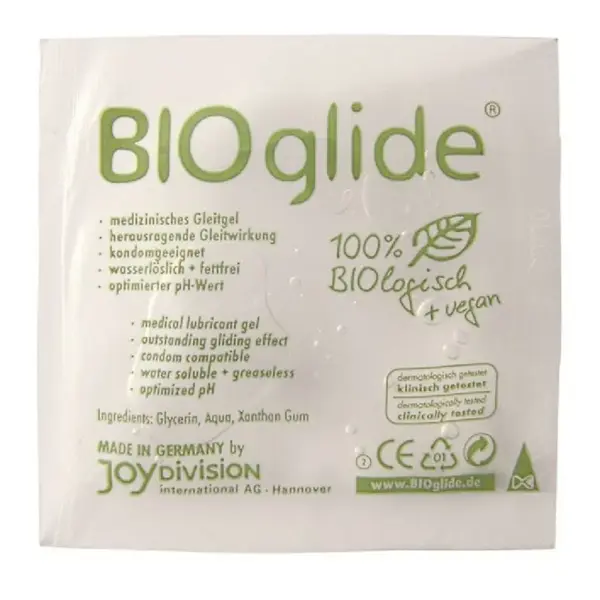 JOYDIVISION BIOGLIDE - Lubricante Liquid Monodosis 3 ml para Placer Natural