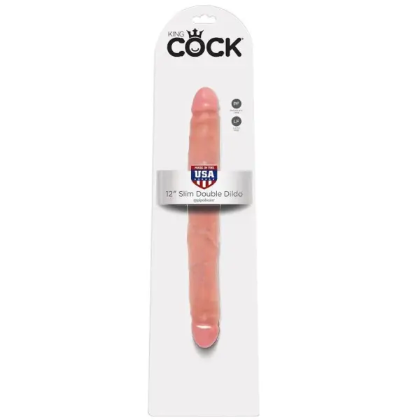 KING COCK - DILDO DOBLE NATURAL 30 CM: La Realidad de tus Fantasías