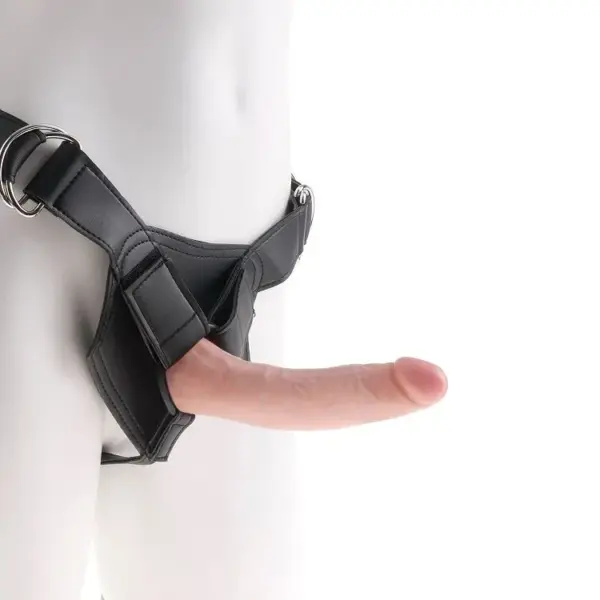 KING COCK - Arnés con Pene Realístico de 17.8 cm para Placer Máximo