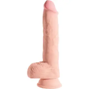 KING COCK - PENE REALÍSTICO CON TESTÍCULOS 19.4 CM NATURAL