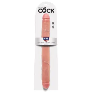 KING COCK - THICK DILDO DOBLE PENETRACIÓN 40.6 CM
