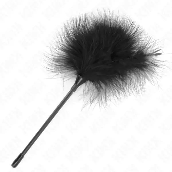 KINK - Plumas para Cosquillas Negro para Kit Bondage 27 cm - Imagen 2