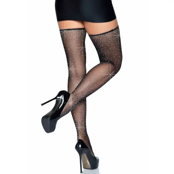 Leg Avenue - Medias Brillantes con Ligero Talla Única - Imagen 7