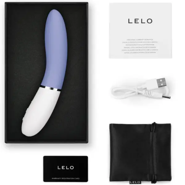 LELO - LIV™ 3 Estimulador Punto G Azul: Placer Personalizado - Imagen 3