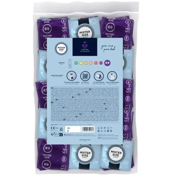 MISTER SIZE - Preservativos Talla XXXL 69 mm (100 Unidades) - Imagen 2