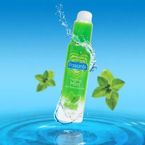 Pasante - Lubricante Sabor Menta 75 ml para Placer Refrescante - Imagen 2