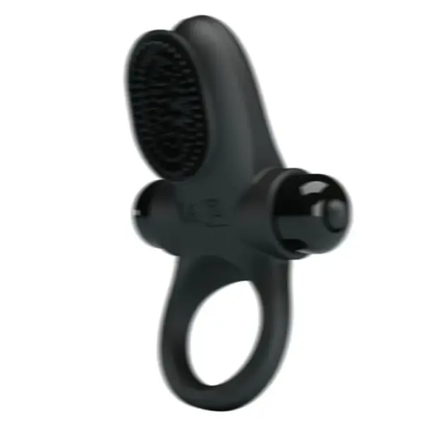 Pretty Love - Anillo vibrador II para pene negro - Imagen 3