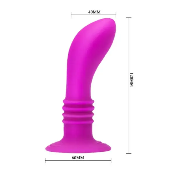 Pretty Love - Booty Passion Plug con vibración 10V - Imagen 8