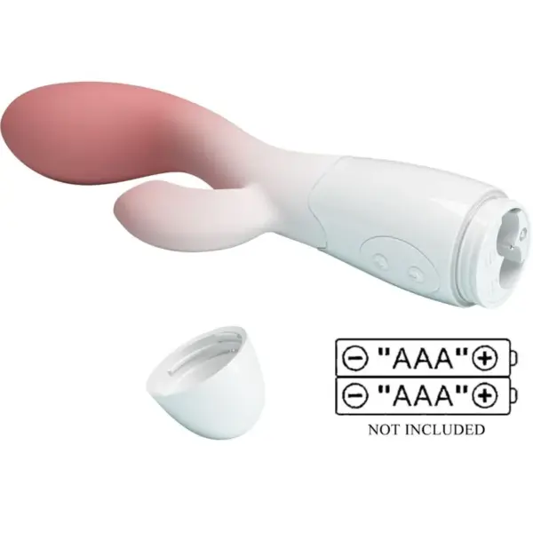 Pretty Love - Vibrador Punto G con Estimulador Clítoris Rosa - Imagen 5