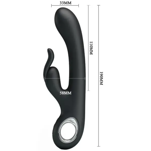 Pretty Love - Vibrador Rabbit Estimulador de Clítoris y Punto G - Imagen 7