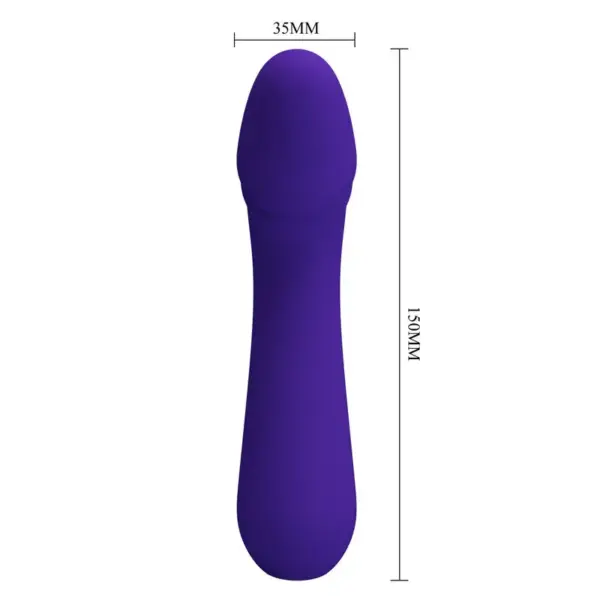Pretty Love - Vibrador Punto G Recargable Lila - Imagen 6