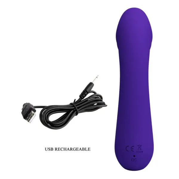 Pretty Love - Vibrador Punto G Recargable Lila - Imagen 8