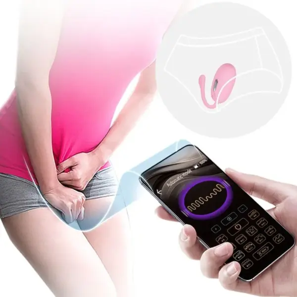 Pretty Love - Huevo vibrador recargable rosa - Imagen 7