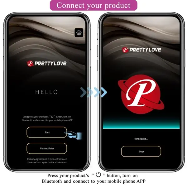 Pretty Love - Huevo vibrador recargable rosa - Imagen 8