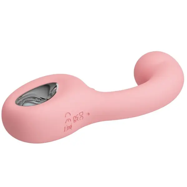 Pretty Love - Vibrador Punto G + Estimulador Clítoris Rosa - Imagen 3