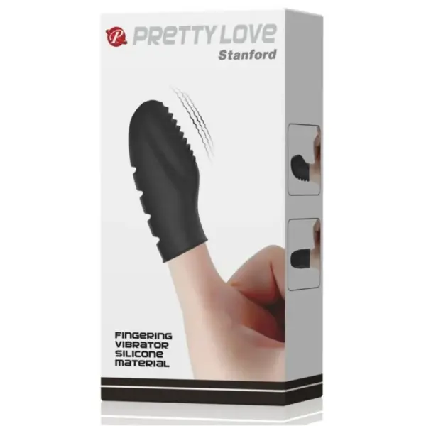 PRETTY LOVE - FLIRTATION DEDAL CON VIBRACIÓN STANFORD NEGRO - Imagen 9