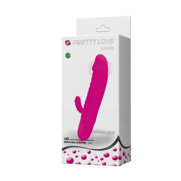 Pretty Love - Mini vibrador Arnd lila de alta calidad - Imagen 10