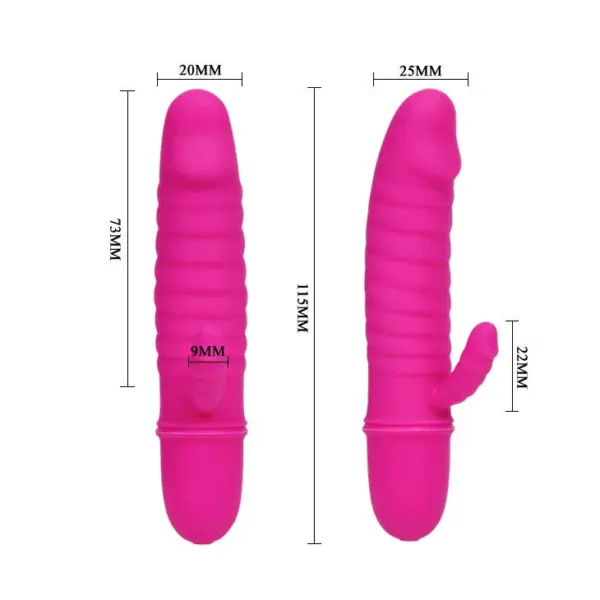 Pretty Love - Mini vibrador Arnd lila de alta calidad - Imagen 7