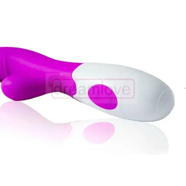 Pretty Love - Vibrador rampante lila y blanco para el clítoris - Imagen 2