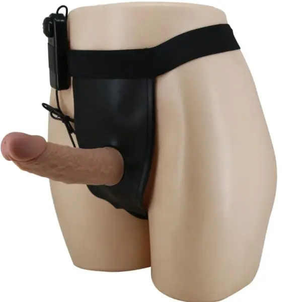 Pretty Love - Harness Briefs con Vibración Dildo Incluido