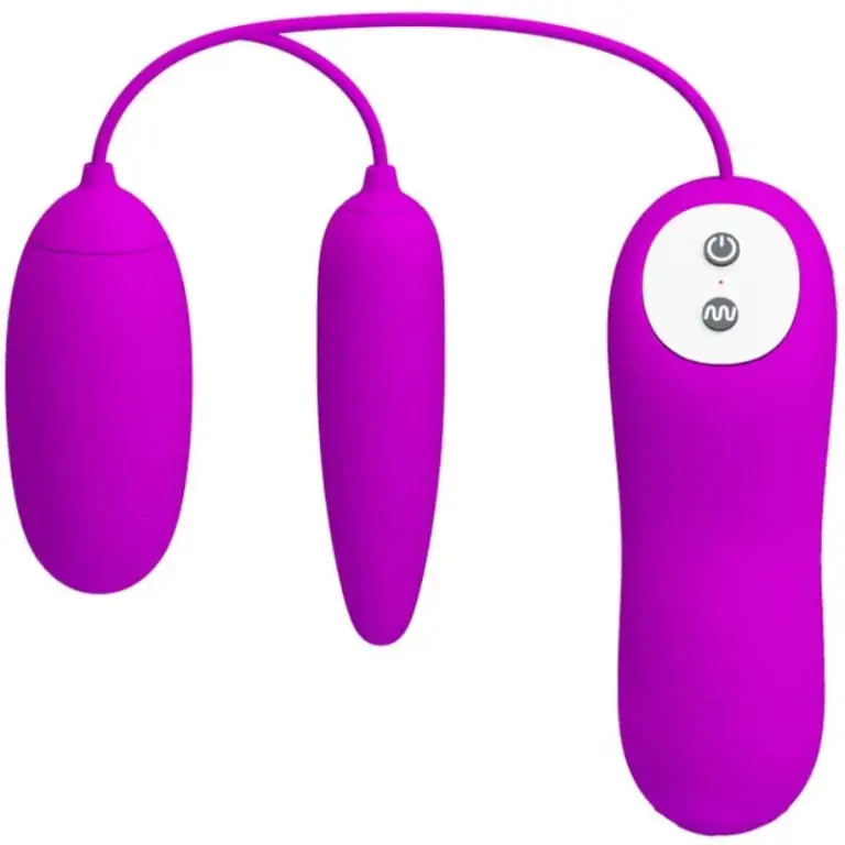 Pretty Love - Huevo Vibrador Doble Irma para Placer Compartido