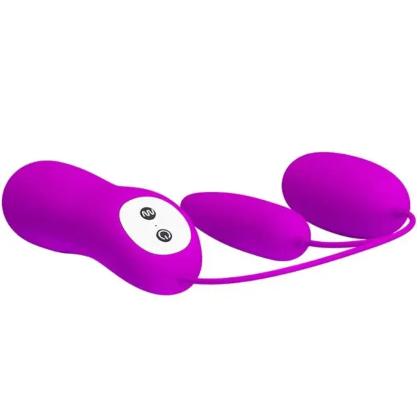 Pretty Love - Huevo Vibrador Doble Irma para Placer Compartido - Imagen 2